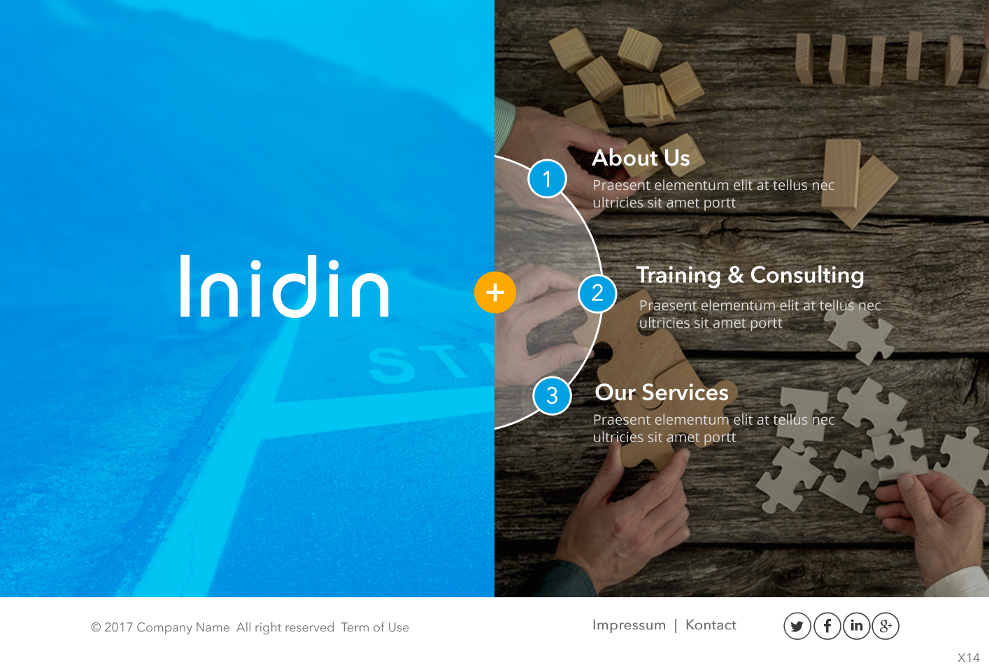 Web Design by pb for I³ - inidin | Design #13473406