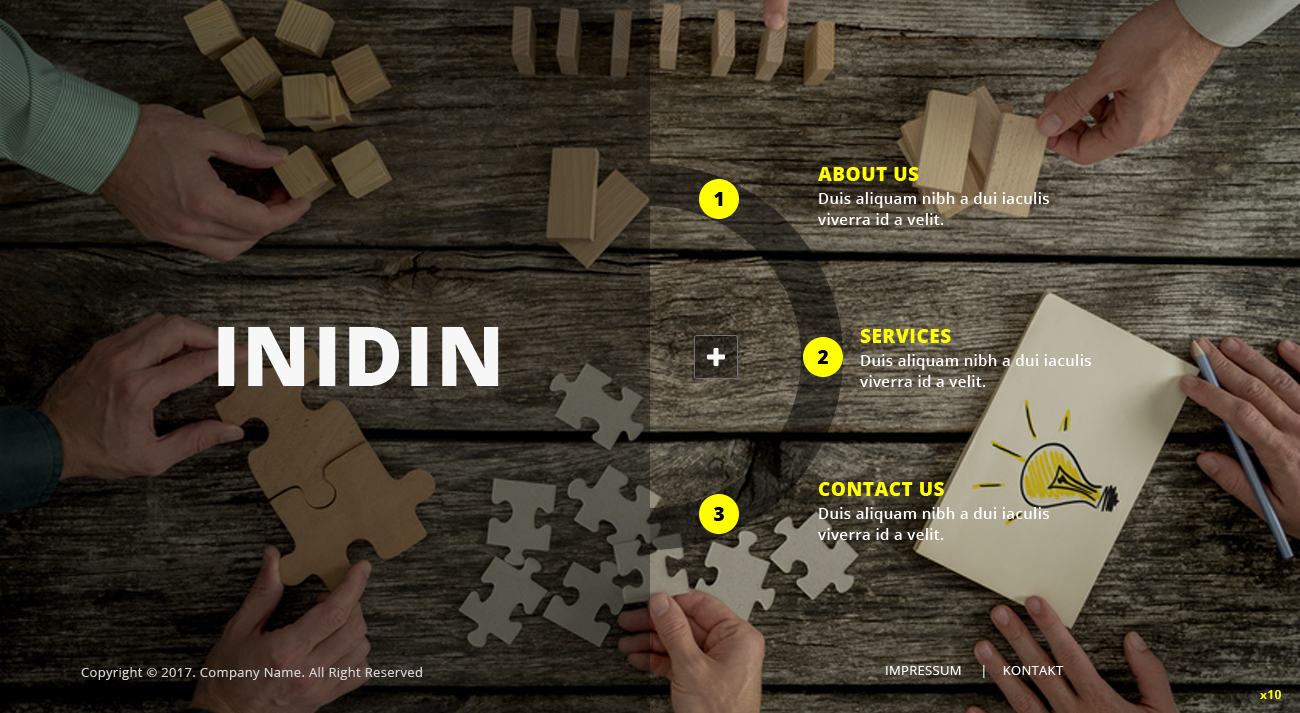 Diseño Web por pb para I³ - inidin | Diseño #13487589