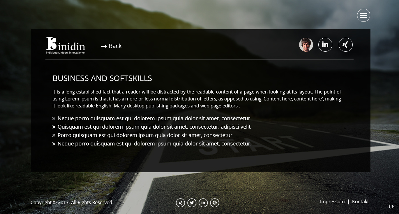 Web Design by pb for I³ - inidin | Design #13712624