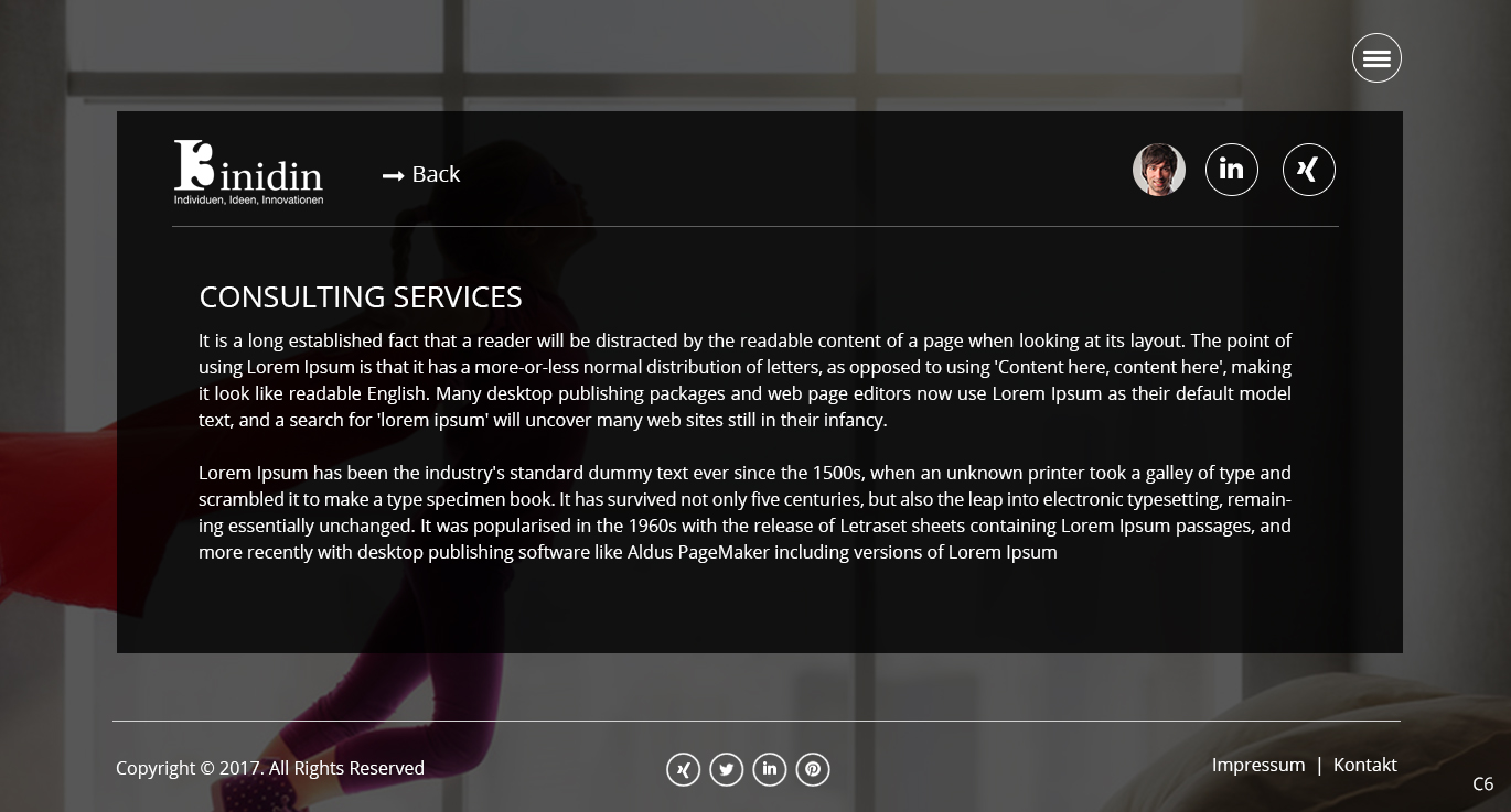 Web Design by pb for I³ - inidin | Design #13712626