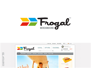 Frogal-Merchandising | Logo Design by SilverFire