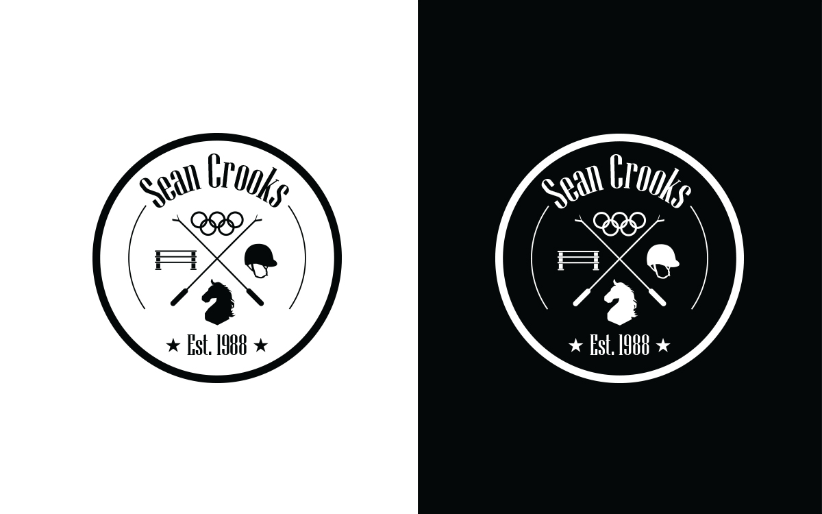 Logo Design by Grafactory for Crooks Show Jumping | Design #13473705