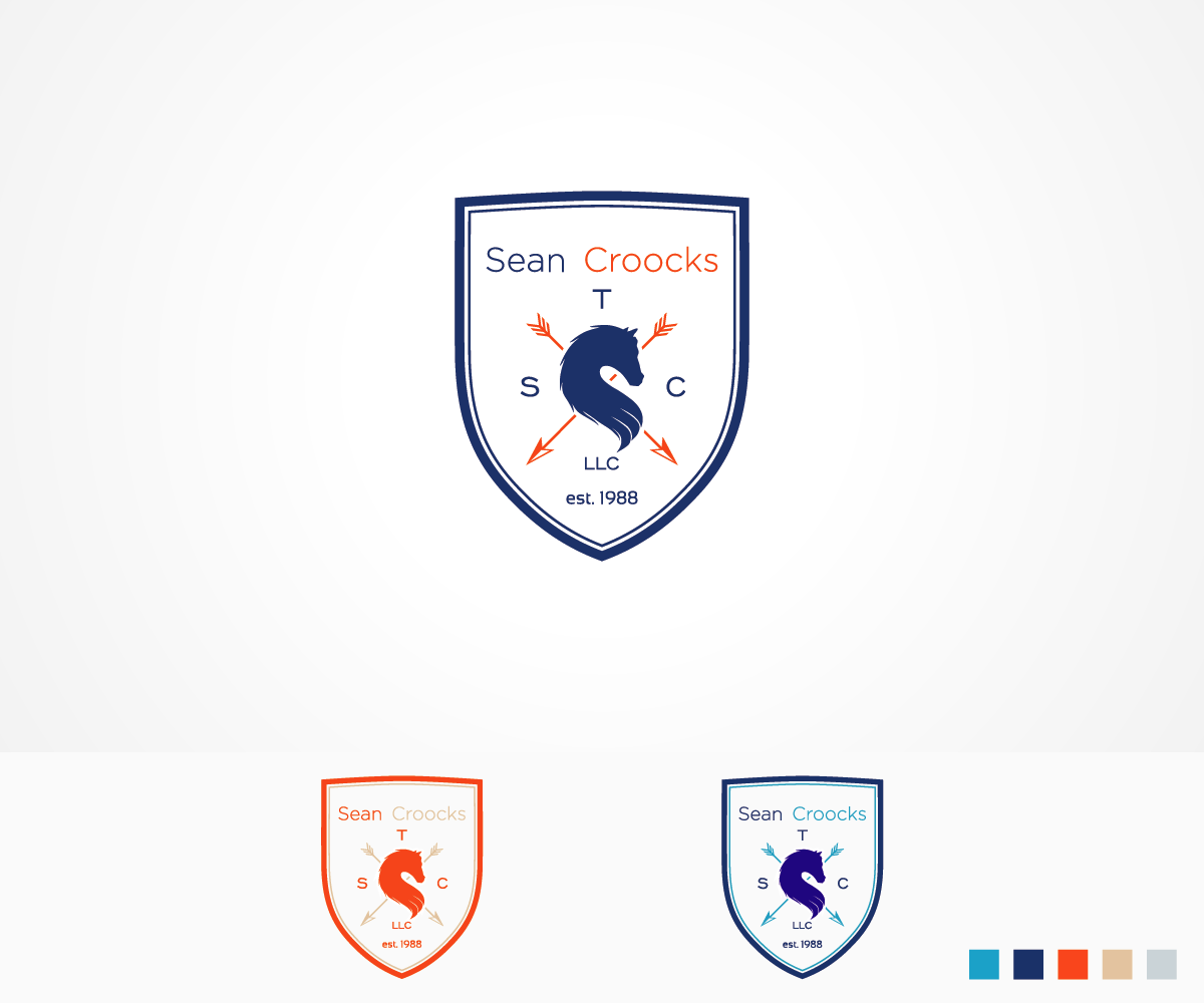 Logo Design by andriasgaluh for Crooks Show Jumping | Design #13478552
