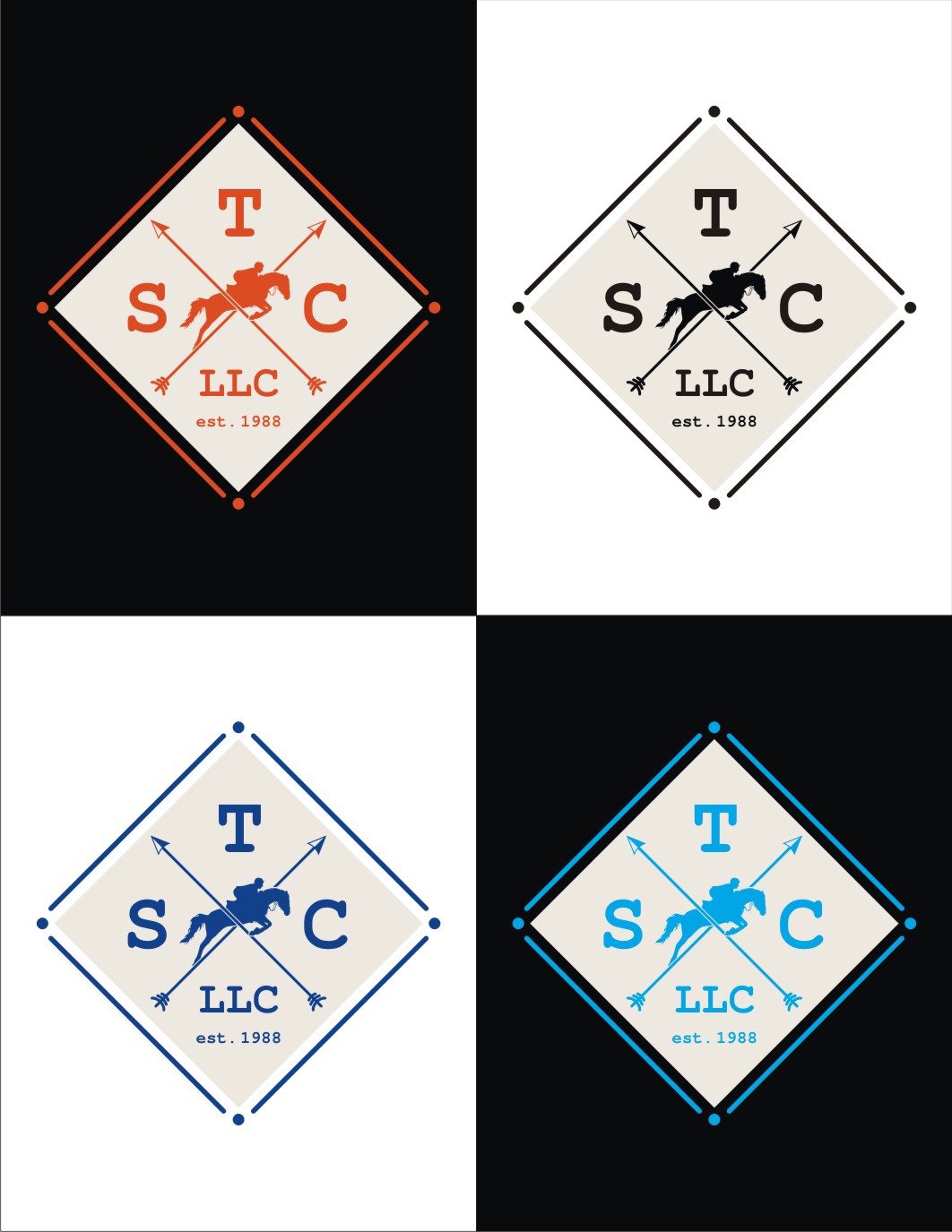 Logo Design by Rendell Sueña for Crooks Show Jumping | Design #13465584