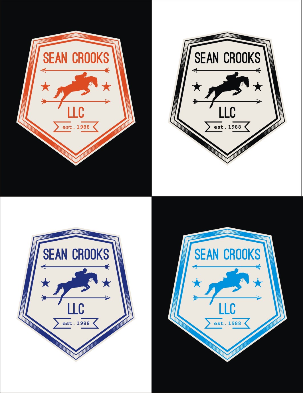 Logo Design by Rendell Sueña for Crooks Show Jumping | Design #13465585
