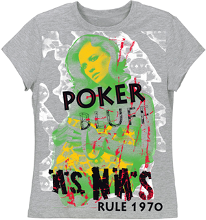 Fashionable Poker Men's T-shirt Design Project | T-shirt Design by BABLEO