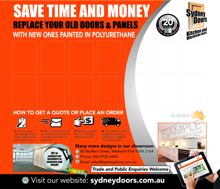 Poster Design by the artworks for Sydney Doors | Design #13583847