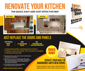 Poster Design by rkailas for Sydney Doors | Design: #13555060