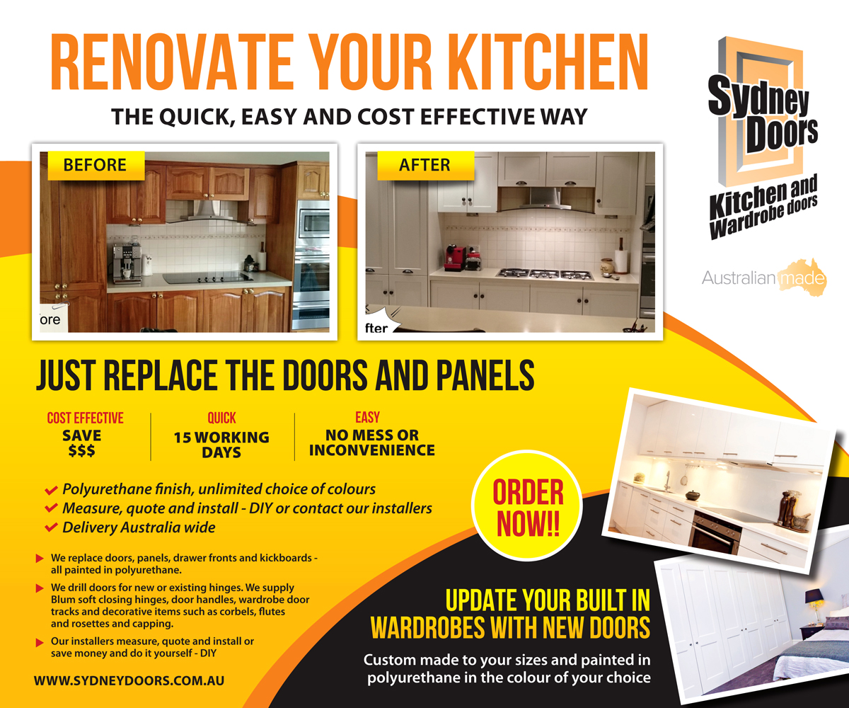 Poster-Design von rkailas für Sydney Doors | Design #13555062