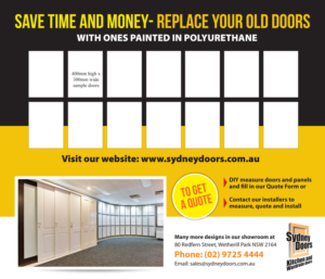 Poster Design by rkailas for Sydney Doors | Design: #13583067