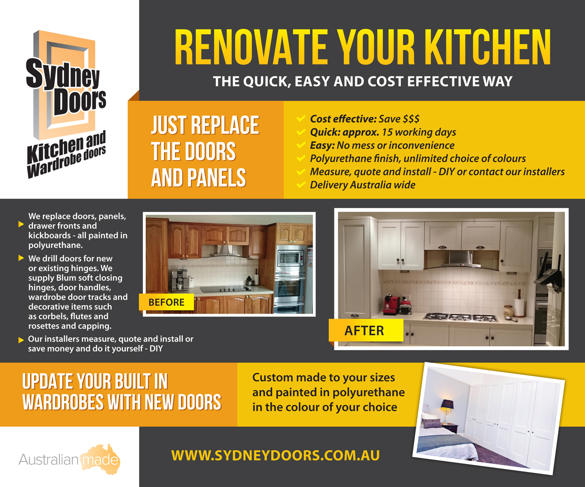 Poster Design by rkailas for Sydney Doors | Design #13583093