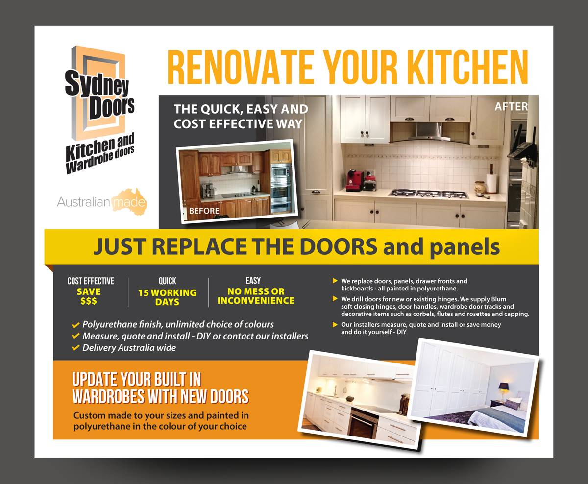 Poster Design by rkailas for Sydney Doors | Design #13583107