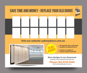 Poster Design by rkailas for Sydney Doors | Design: #13640717