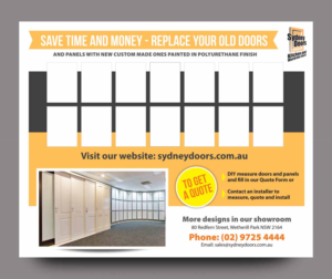 Poster Design by rkailas for Sydney Doors | Design: #13640722
