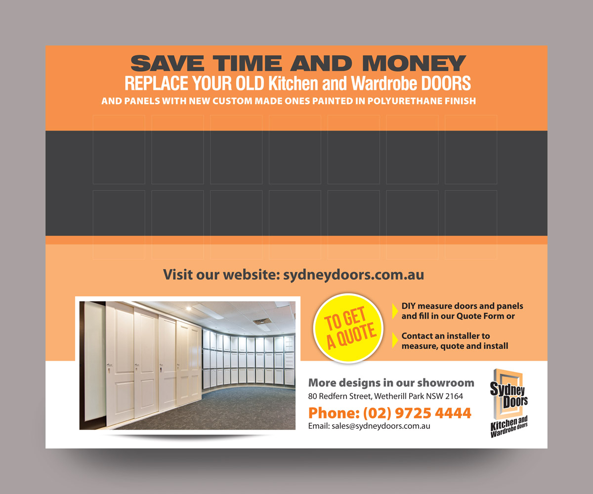 Design de Poster par rkailas pour Sydney Doors | Design #13646156