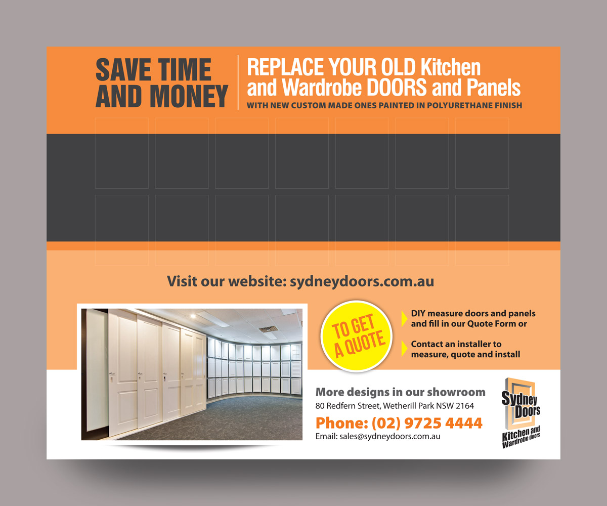 Design de Poster par rkailas pour Sydney Doors | Design #13646161