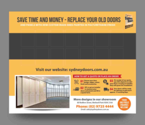 Poster Design by rkailas for Sydney Doors | Design: #13706578