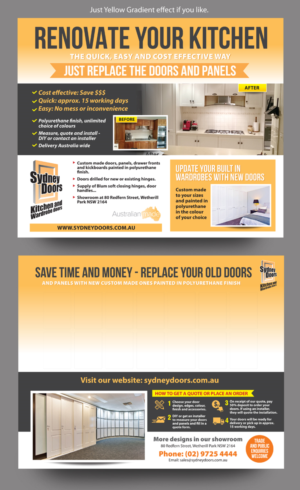 Poster Design by rkailas for Sydney Doors | Design: #13716870