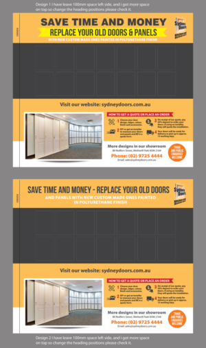 Poster Design by rkailas for Sydney Doors | Design: #13729118