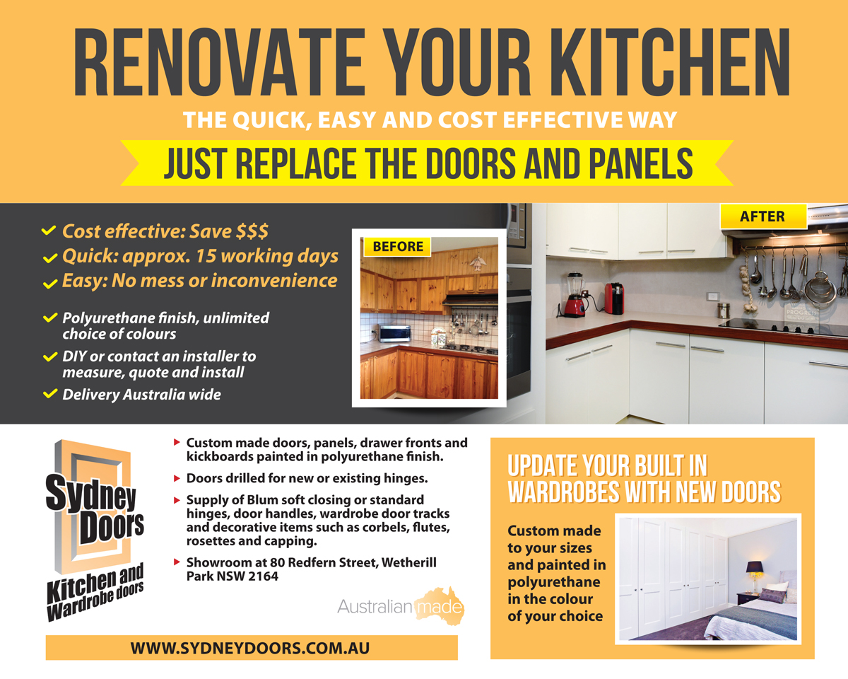 Poster-Design von rkailas für Sydney Doors | Design #13803726