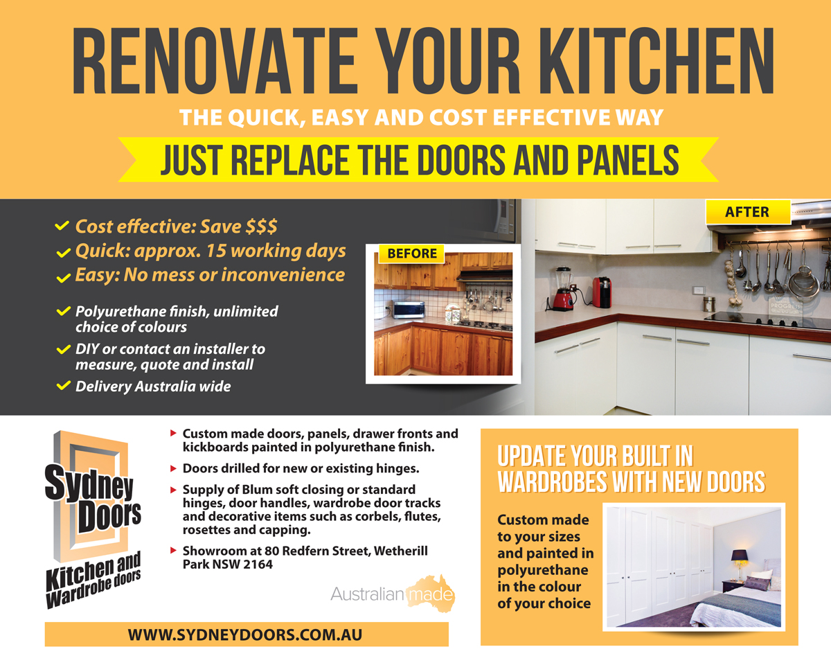 Poster Design by rkailas for Sydney Doors | Design #13803908