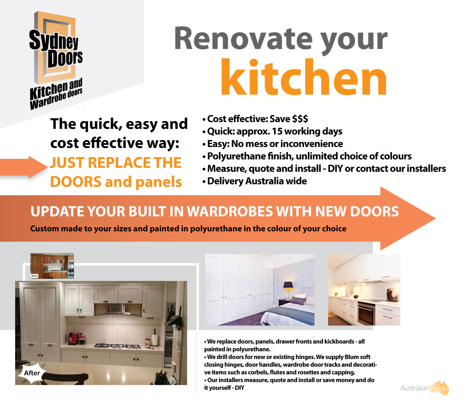 Poster-Design von Sarina.dsg für Sydney Doors | Design #13483557