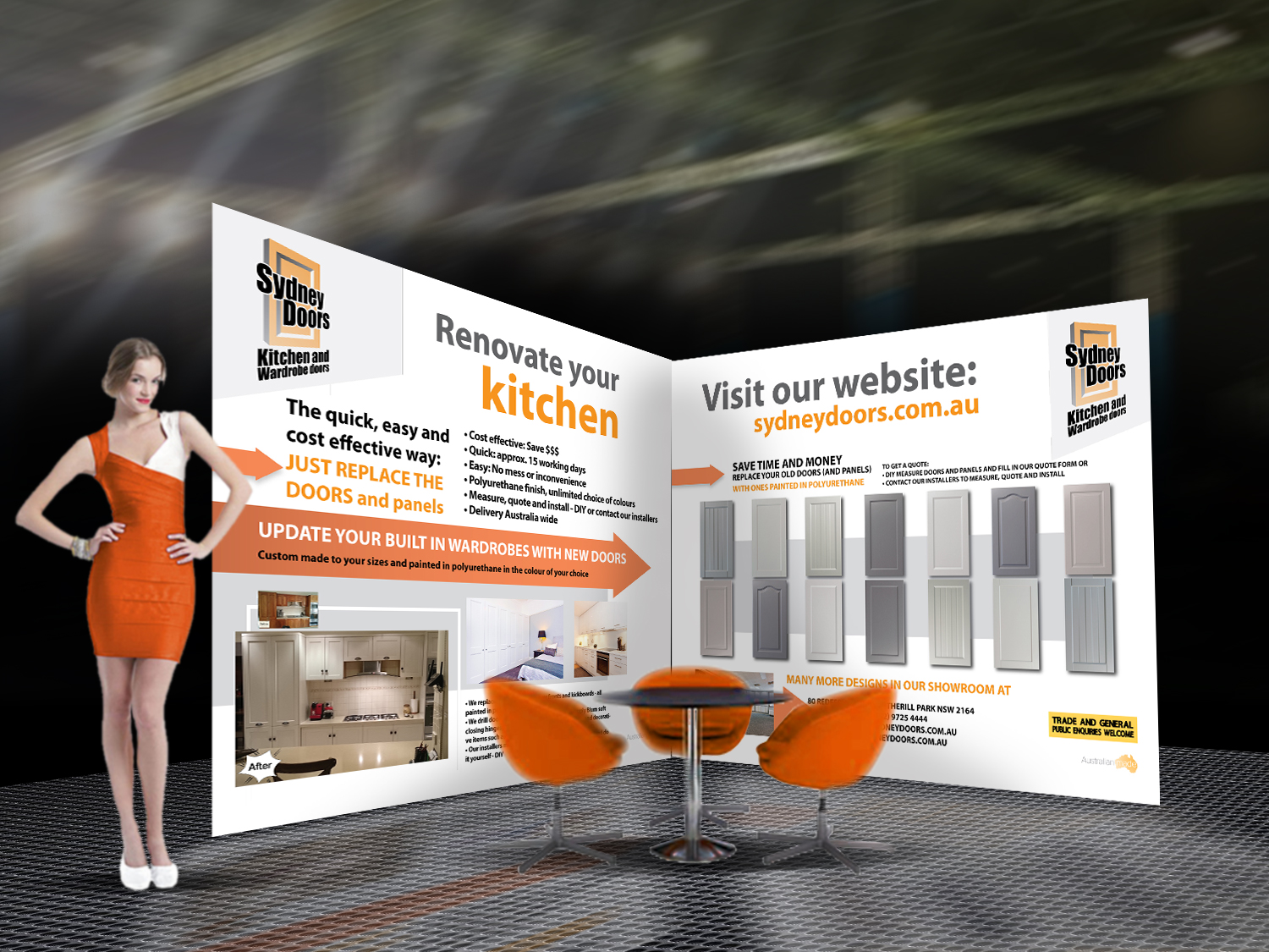 Poster-Design von Sarina.dsg für Sydney Doors | Design #13483568