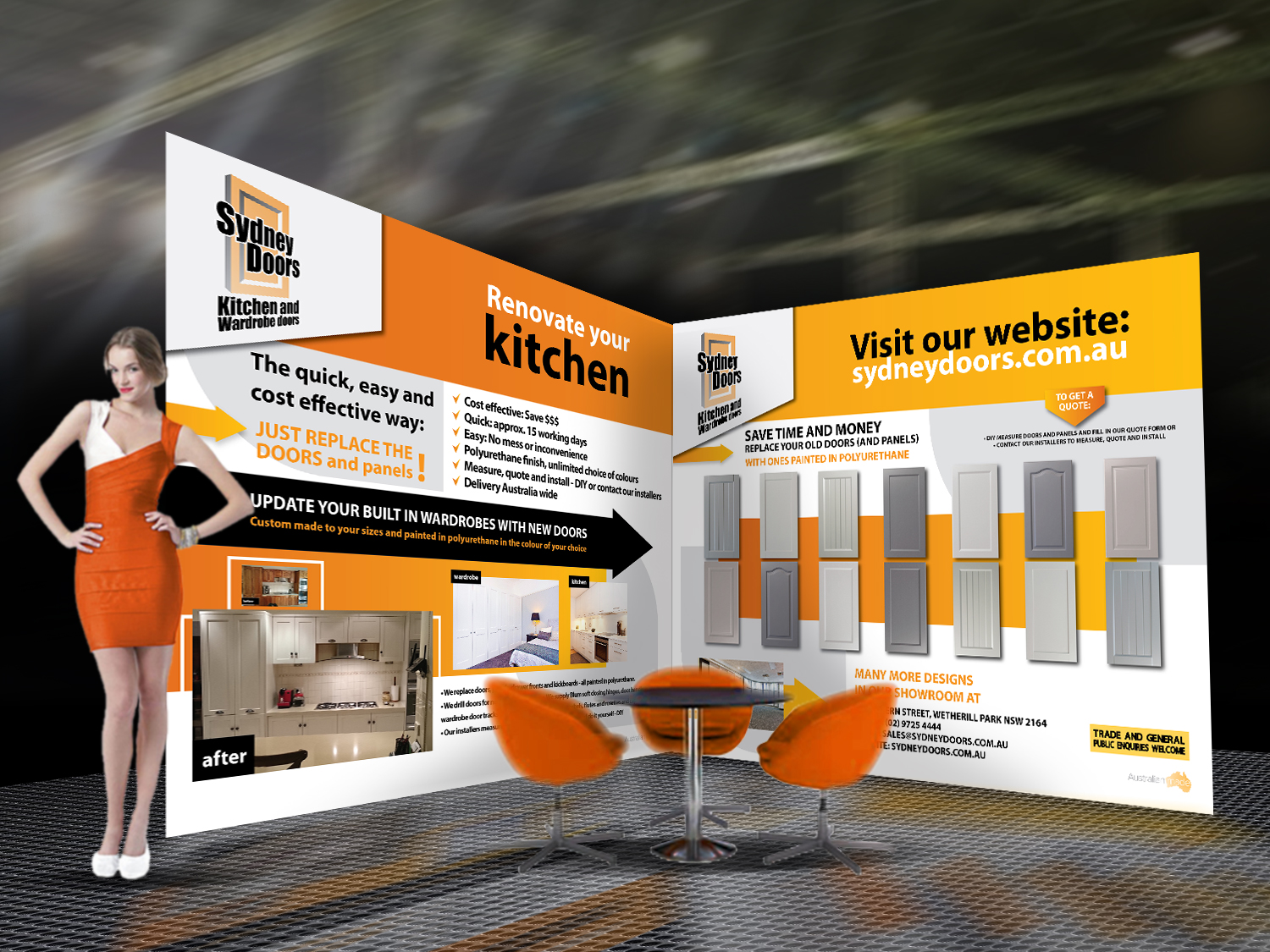 Design de Poster par Sarina.dsg pour Sydney Doors | Design #13508545