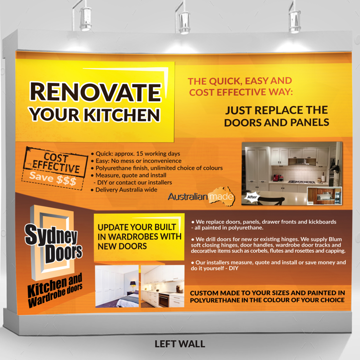 Poster Design by SAI DESIGNS for Sydney Doors | Design #13582459