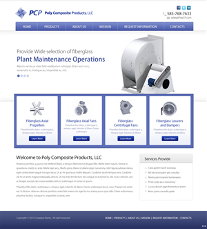 Web Design by pb for this project | Design: #2485956