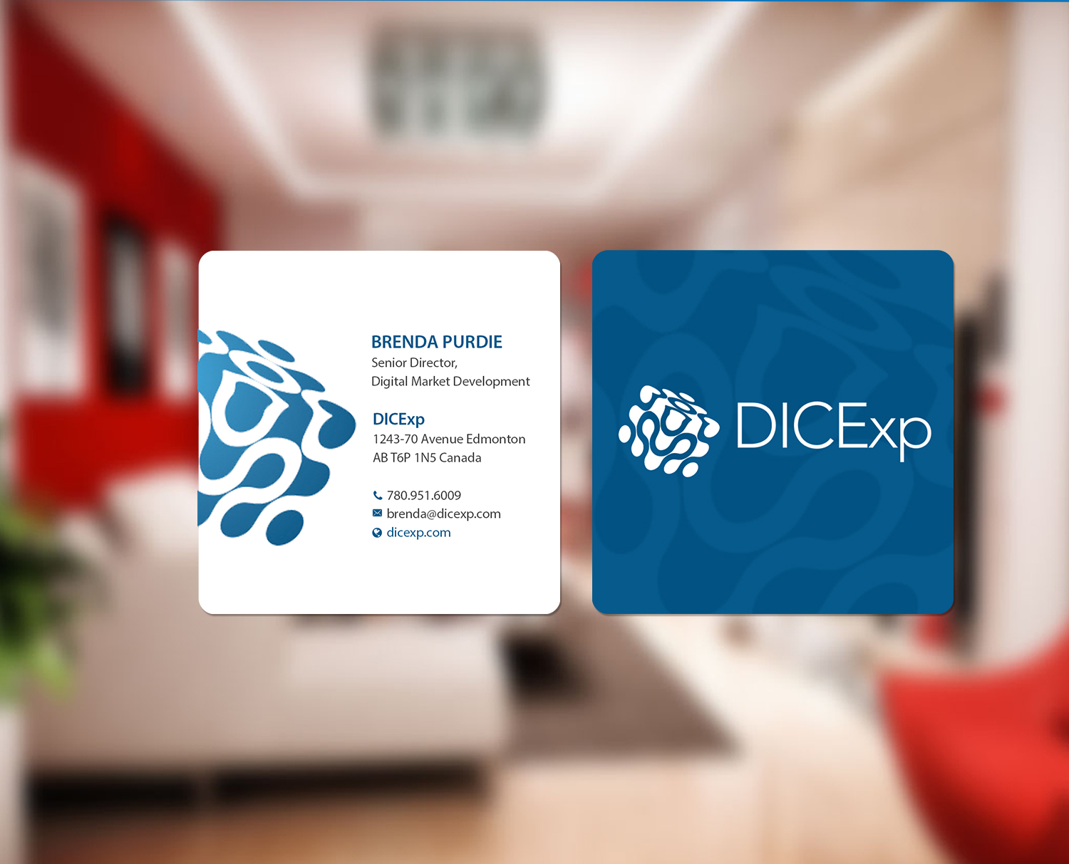 Upmarket, Modern, Digital Signage Business Card Design for a Company by Creations Box 2015