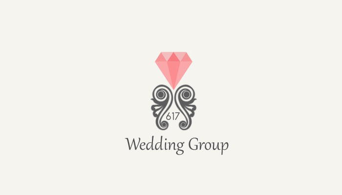 Logo Design by Deli for 617 Weddings | Design #2472706