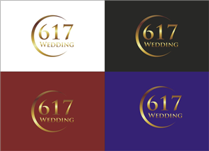 Logo Design by Sushma for 617 Weddings | Design: #2467663