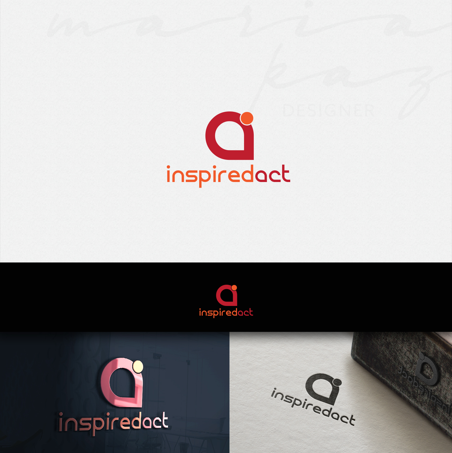 Logo Design by maria-kaz for Inspired Act Ltd | Design #13926088