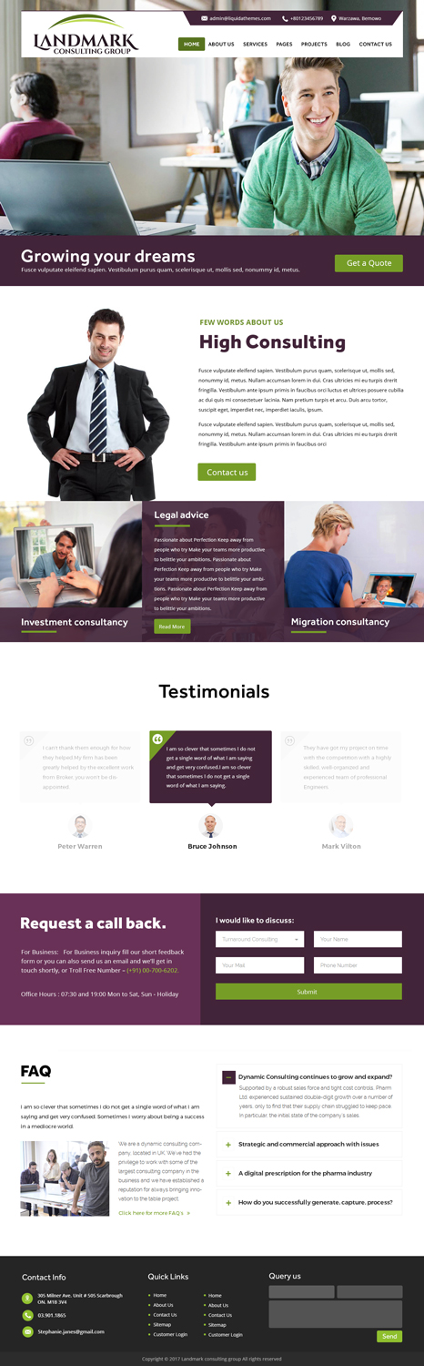 Web Design by Xclusive Designers for this project | Design #13507649