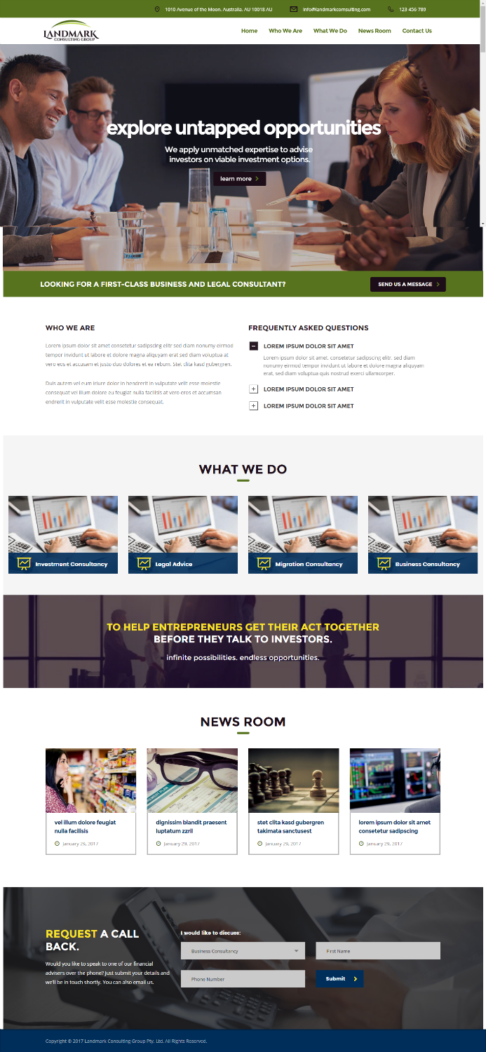 Web Design by valemic for this project | Design #13533525