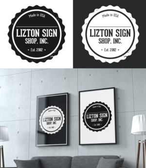 Logo-Design von sehrish_shaikh für The Lizton Sign Shop | Design: #13487004