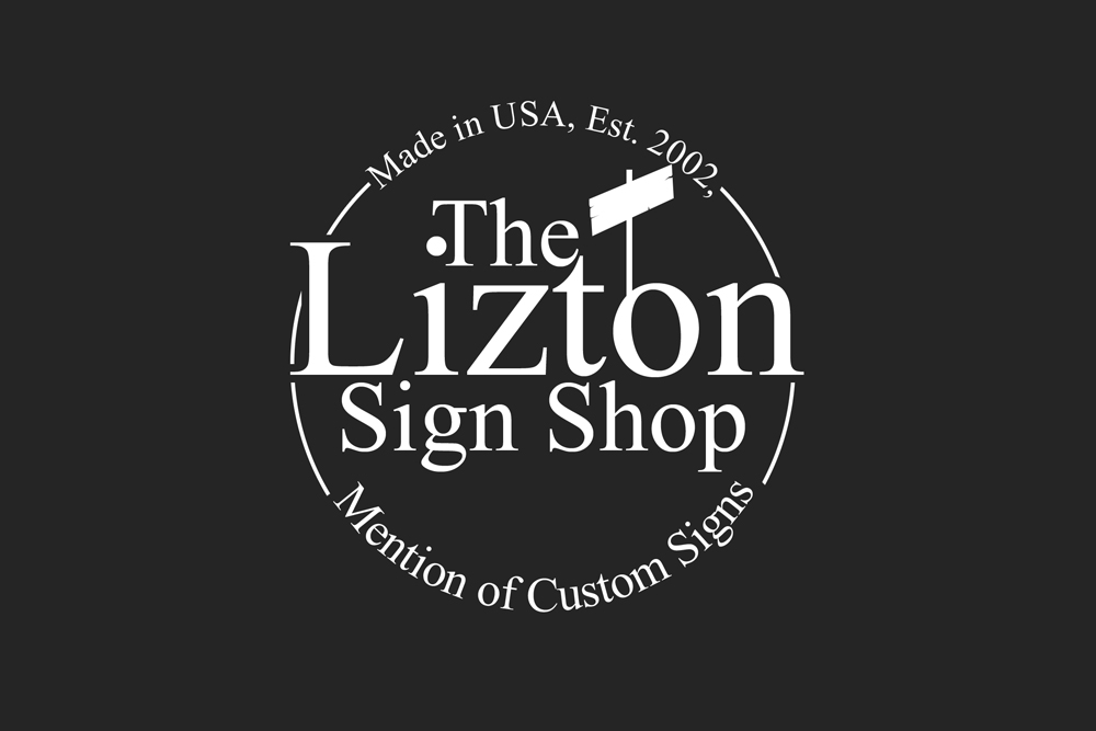 Logo Design by R.Bello for The Lizton Sign Shop | Design #13476546