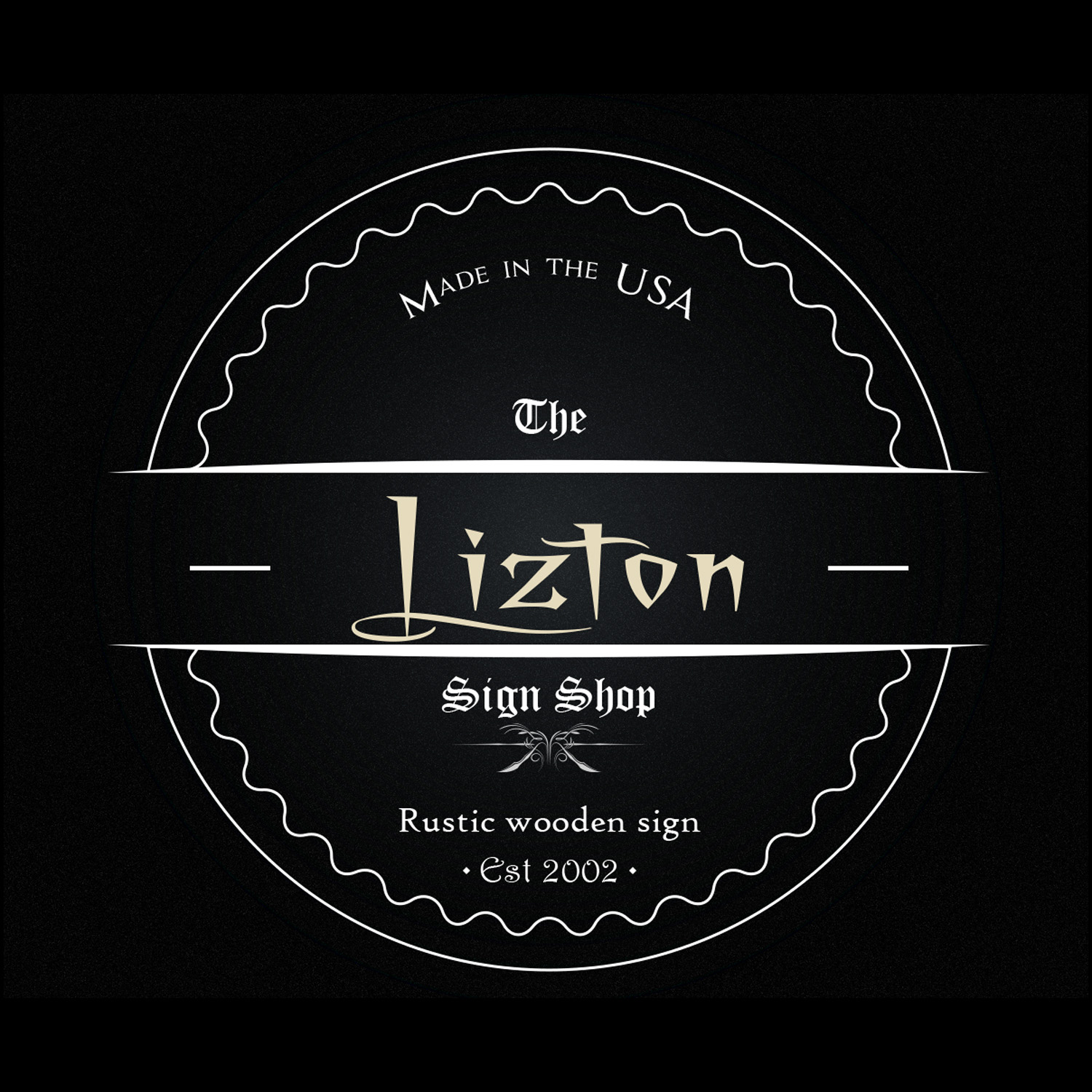 Logo Design by IllustrationGuy for The Lizton Sign Shop | Design #13522138