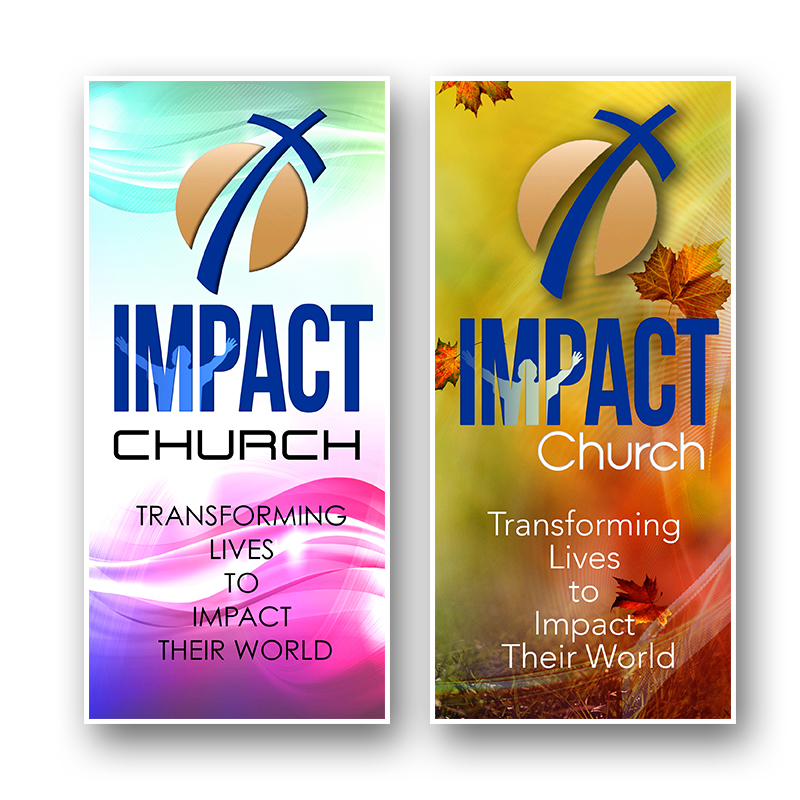 Diseño de Brochure por dsgrapiko para Impact Church | Diseño #2468797