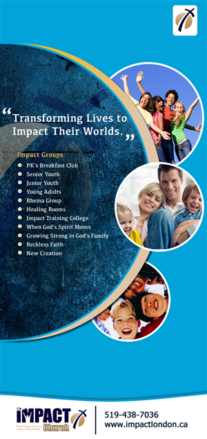 Brochure Design by iBusiness for Impact Church | Design: #2571315
