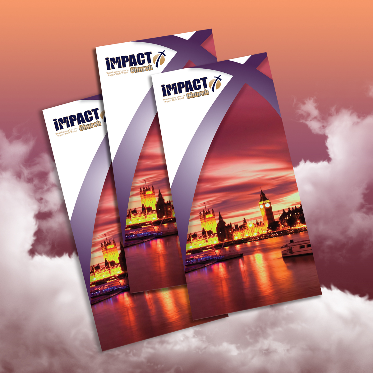 Brochure Design by atularts for Impact Church | Design #2495358