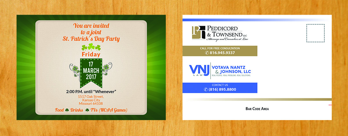 Invitation Design by Venus L. Penaflor for Votava Nantz & Johnson, LLC | Design #13545073