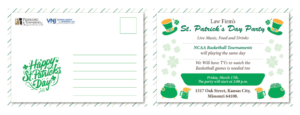 Law Firm St. Patrick's Day Party | Invitation Design by vinz