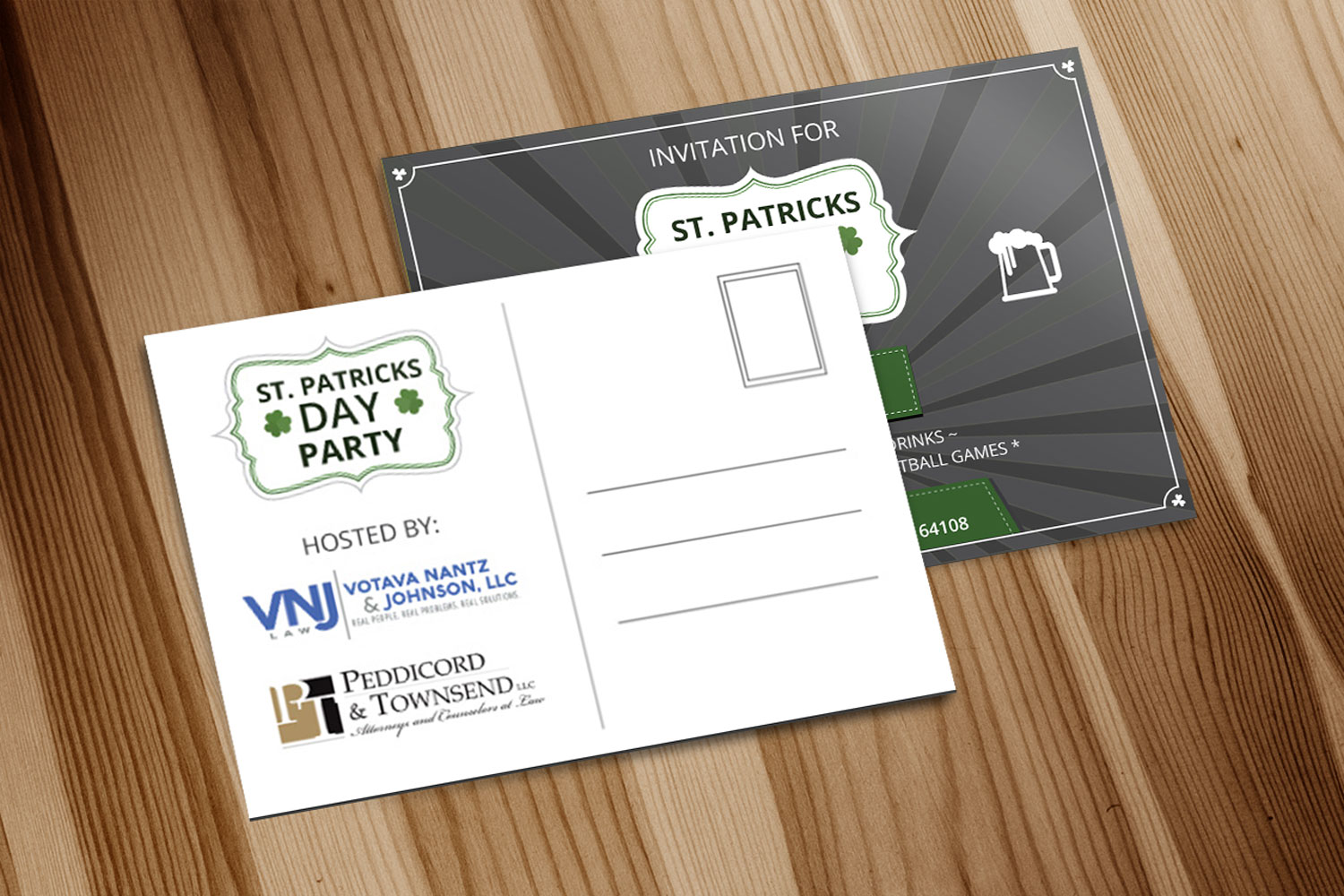 Einladungs-Design von Tejas_G für Votava Nantz & Johnson, LLC | Design #13597693