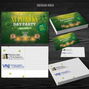 Diseño de Invitación por Venkat para Votava Nantz & Johnson, LLC | Diseño #13597457