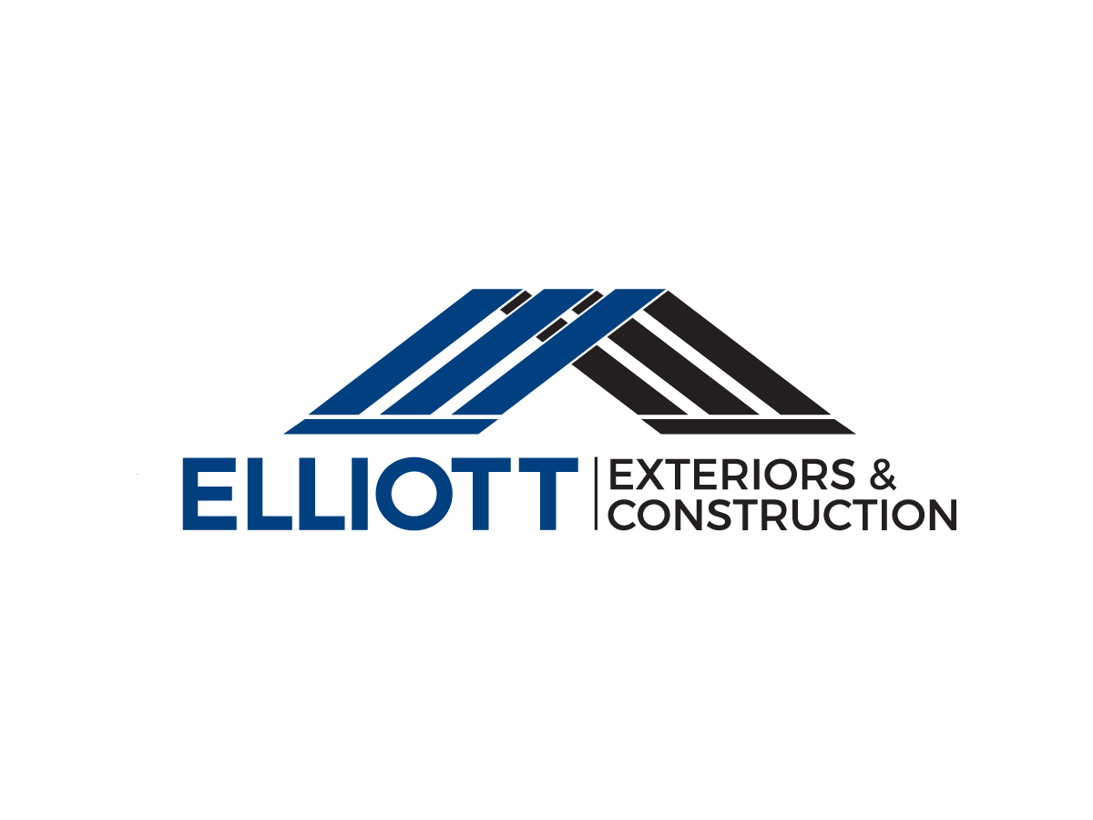 Logo Design by GBDESIGN for Elliott Exteriors & Construction | Design: #13644556
