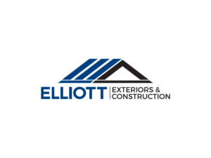 Logo Design by GBDESIGN for Elliott Exteriors & Construction | Design: #13700501
