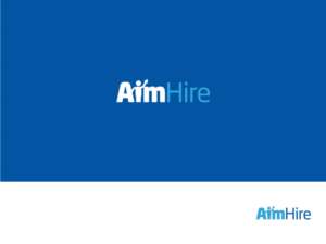 Aim Hire | Logo-Design von Atvento Graphics
