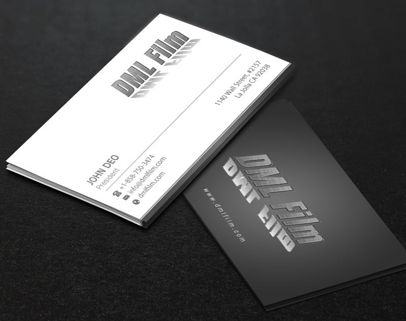 Business Card Design by Brand aid for D'Souza Entertainment | Design #13498900